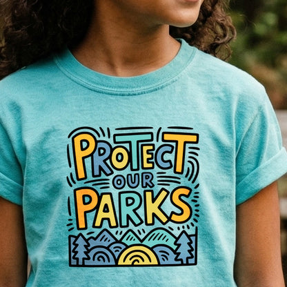 Protect Our Parks 2 Kids Cotton T-Shirt