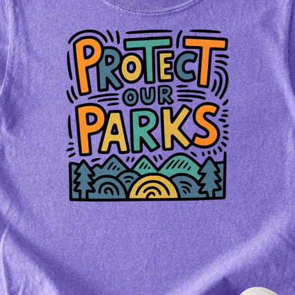 Protect Our Parks 2 Kids Cotton T-Shirt