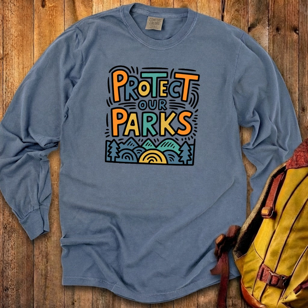 Protect Our Parks 2 Cotton Long Sleeve
