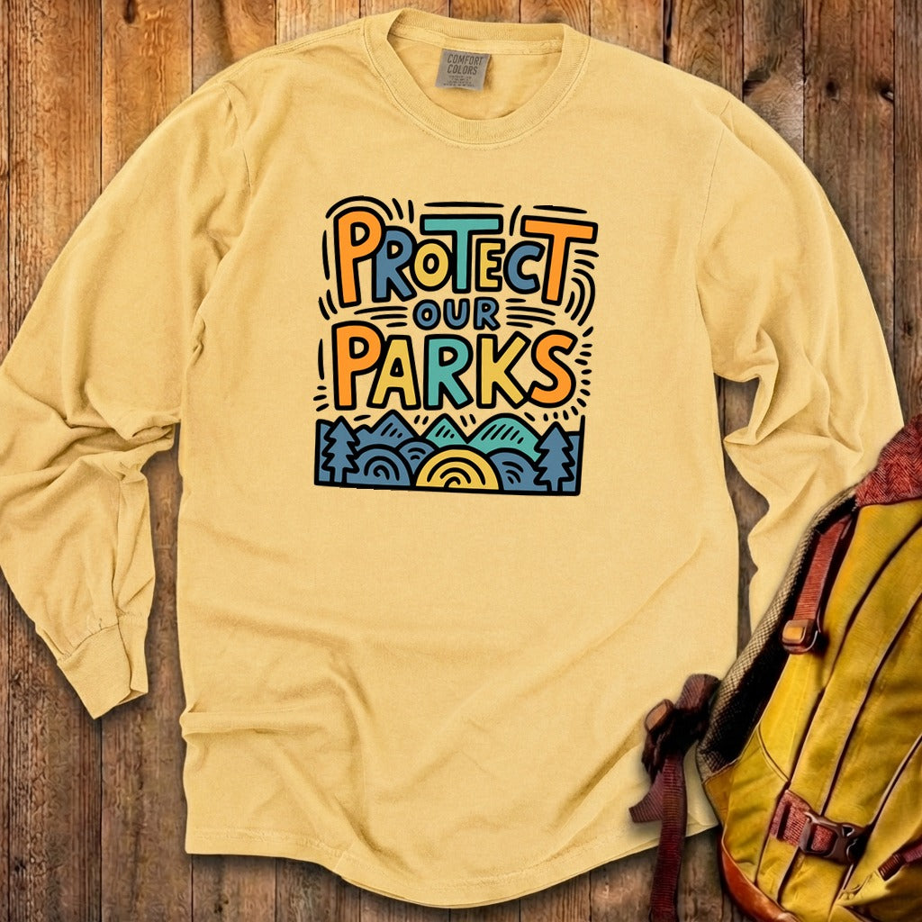 Protect Our Parks 2 Cotton Long Sleeve