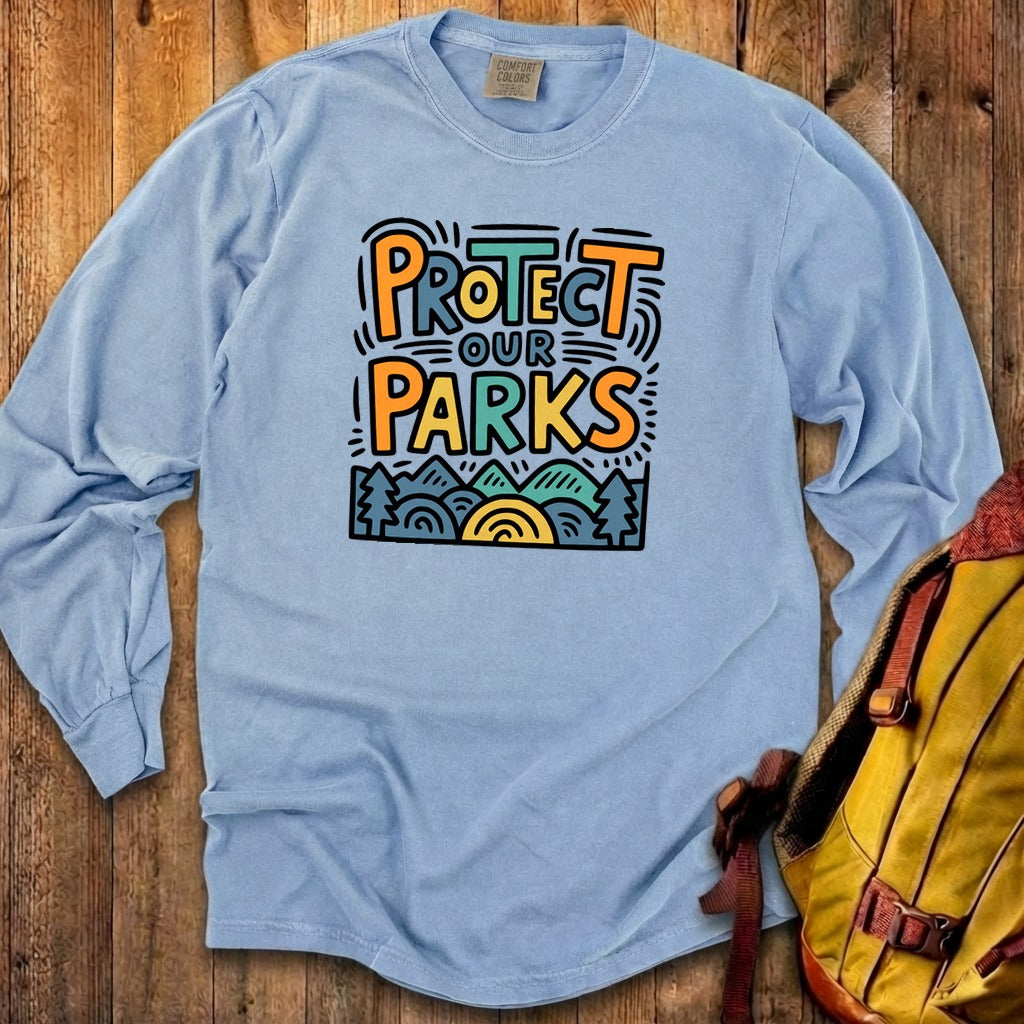 Protect Our Parks 2 Cotton Long Sleeve
