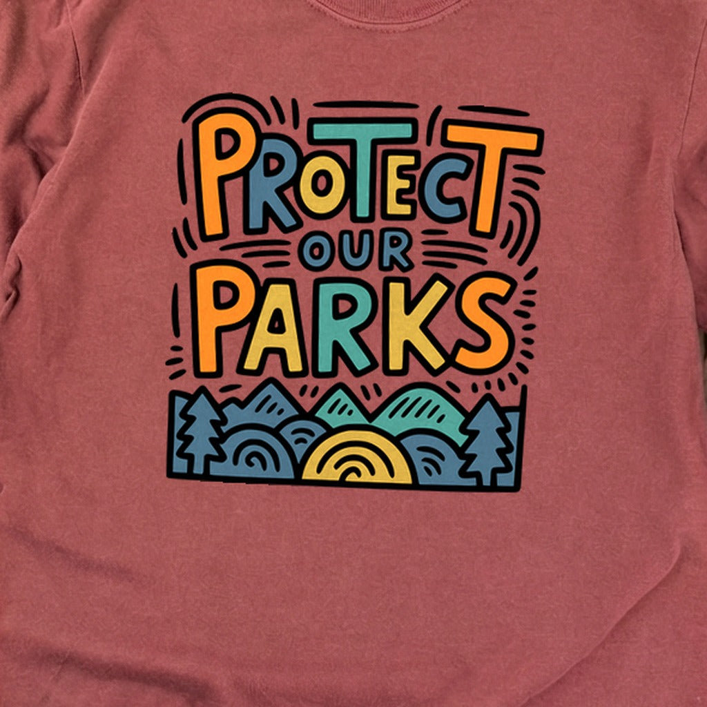 Protect Our Parks 2 Cotton Long Sleeve