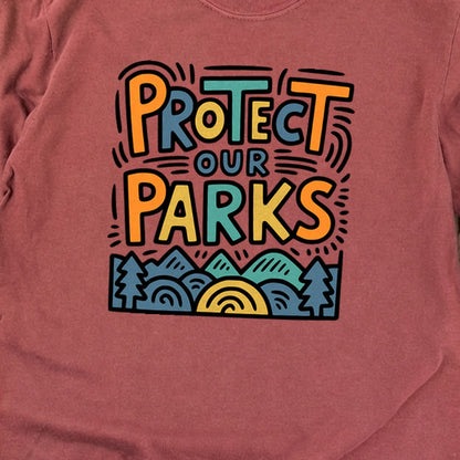 Protect Our Parks 2 Cotton Long Sleeve