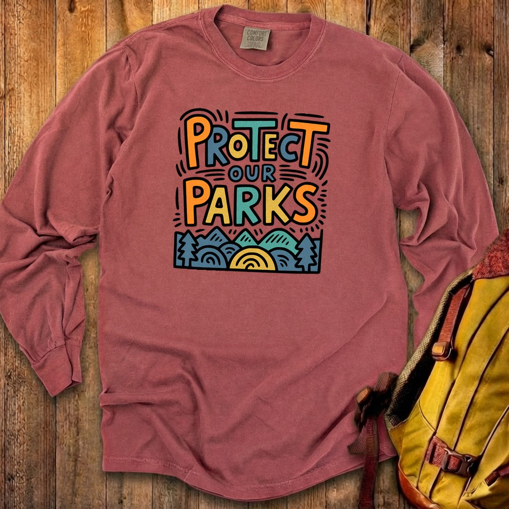Protect Our Parks 2 Cotton Long Sleeve