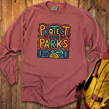 Protect Our Parks 2 Cotton Long Sleeve