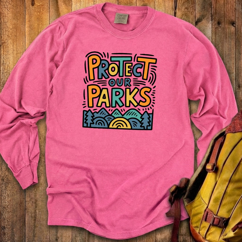Protect Our Parks 2 Cotton Long Sleeve