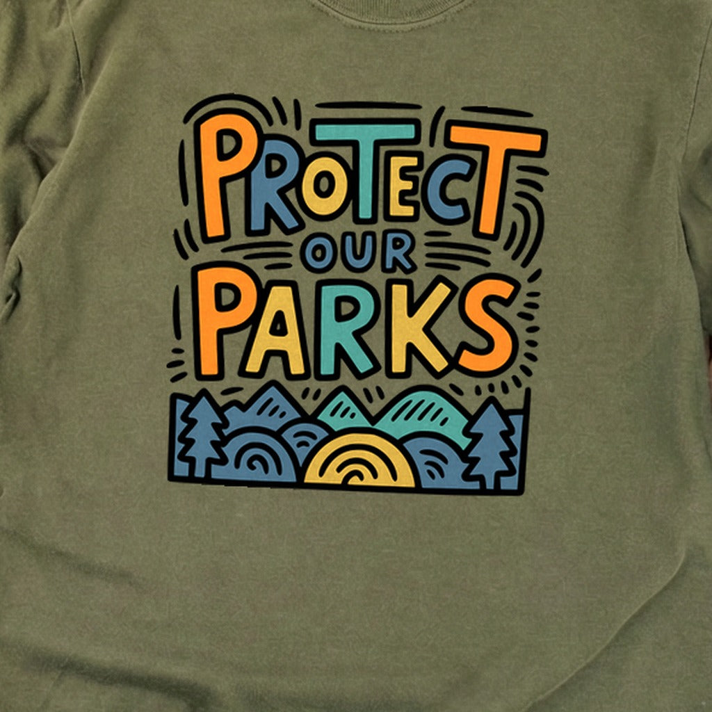 Protect Our Parks 2 Cotton Long Sleeve