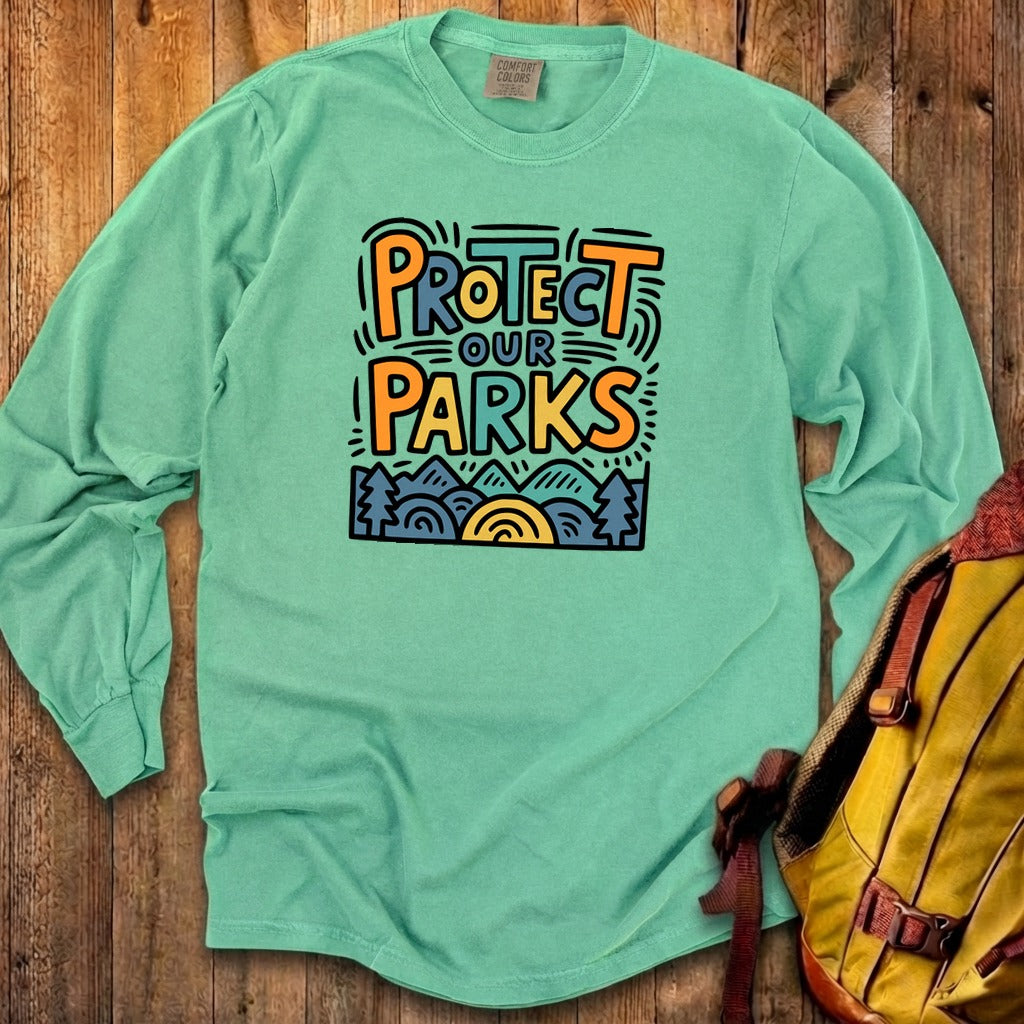 Protect Our Parks 2 Cotton Long Sleeve