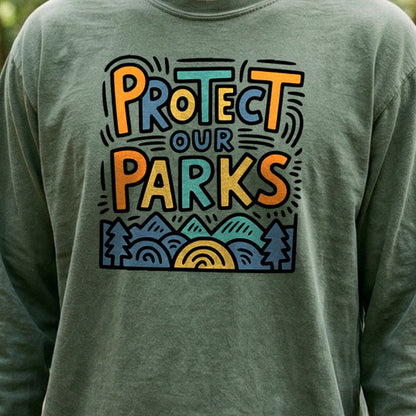Protect Our Parks 2 Cotton Long Sleeve