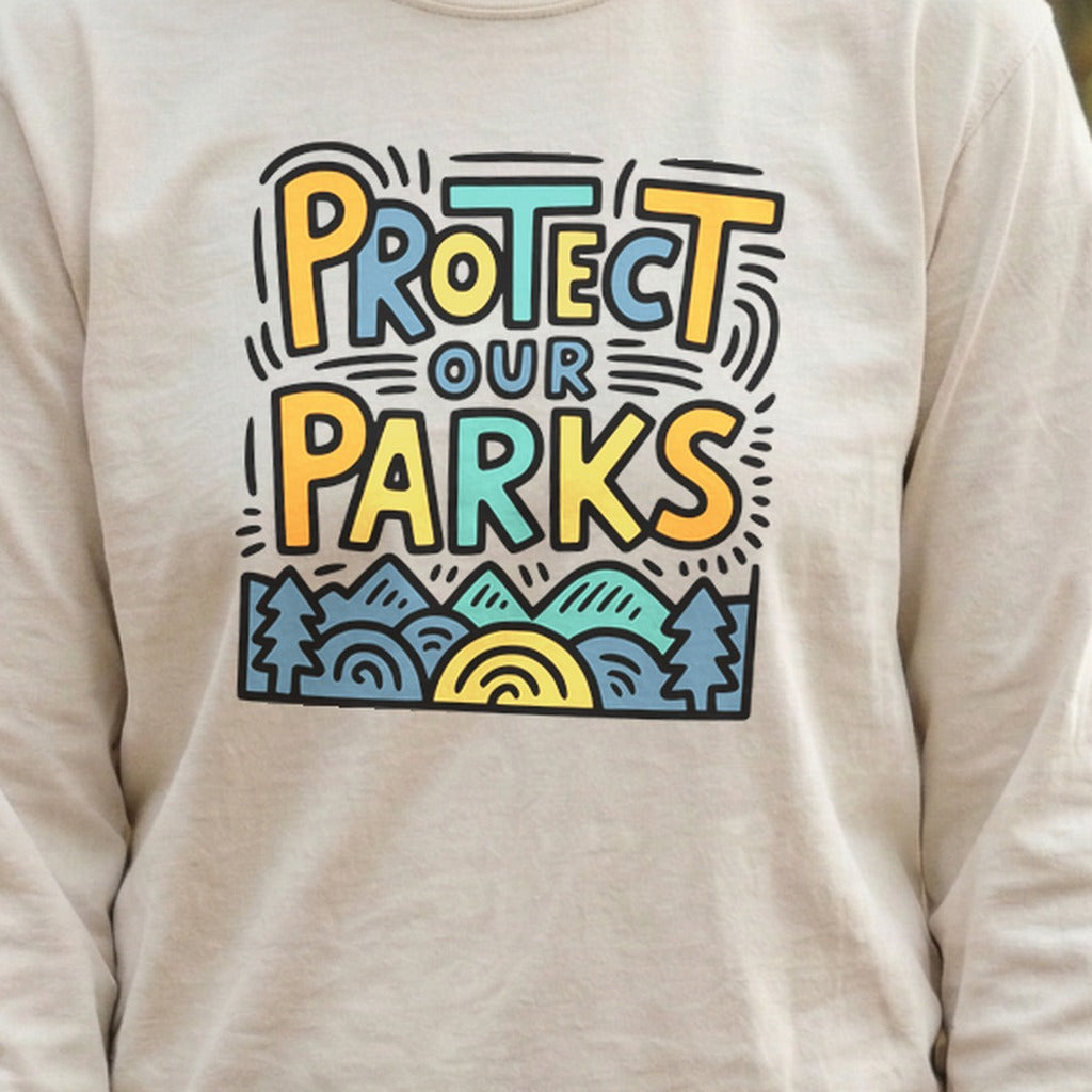 Protect Our Parks 2 Cotton Long Sleeve