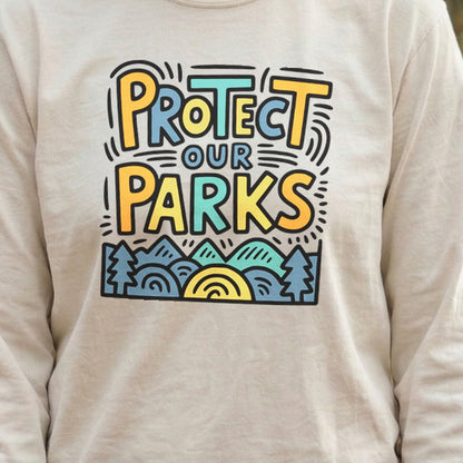 Protect Our Parks 2 Cotton Long Sleeve