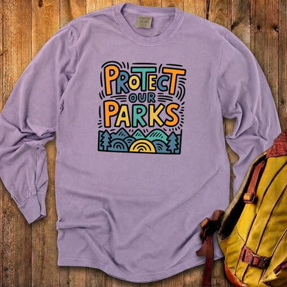 Protect Our Parks 2 Cotton Long Sleeve