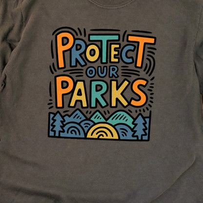 Protect Our Parks 2 Cotton Long Sleeve