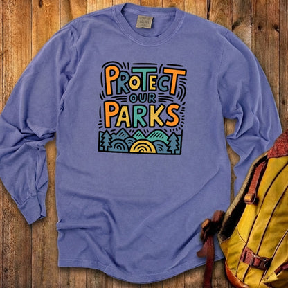 Protect Our Parks 2 Cotton Long Sleeve
