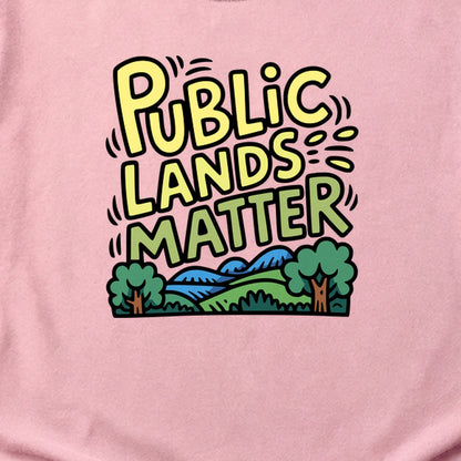 Public Lands Matter Cotton T-Shirt
