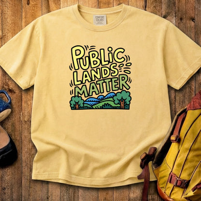 Public Lands Matter Cotton T-Shirt