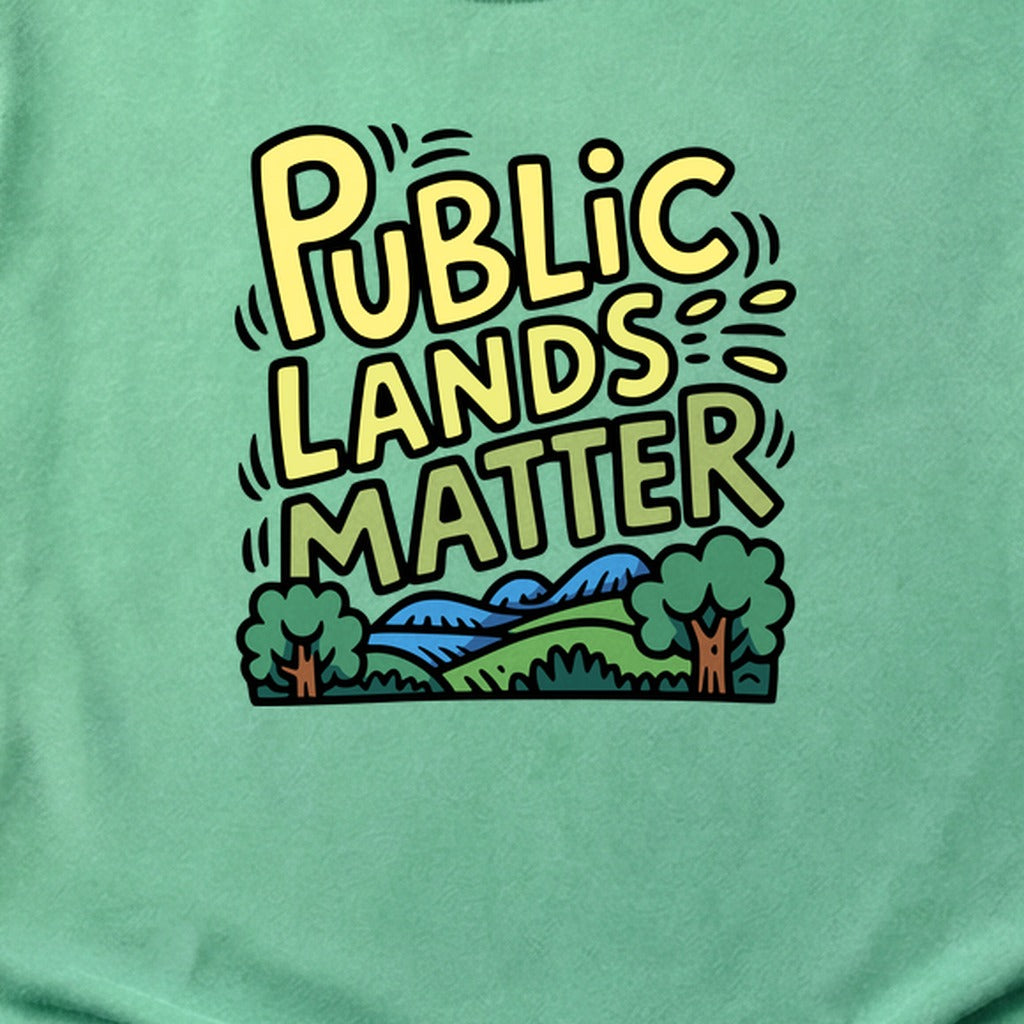 Public Lands Matter Cotton T-Shirt