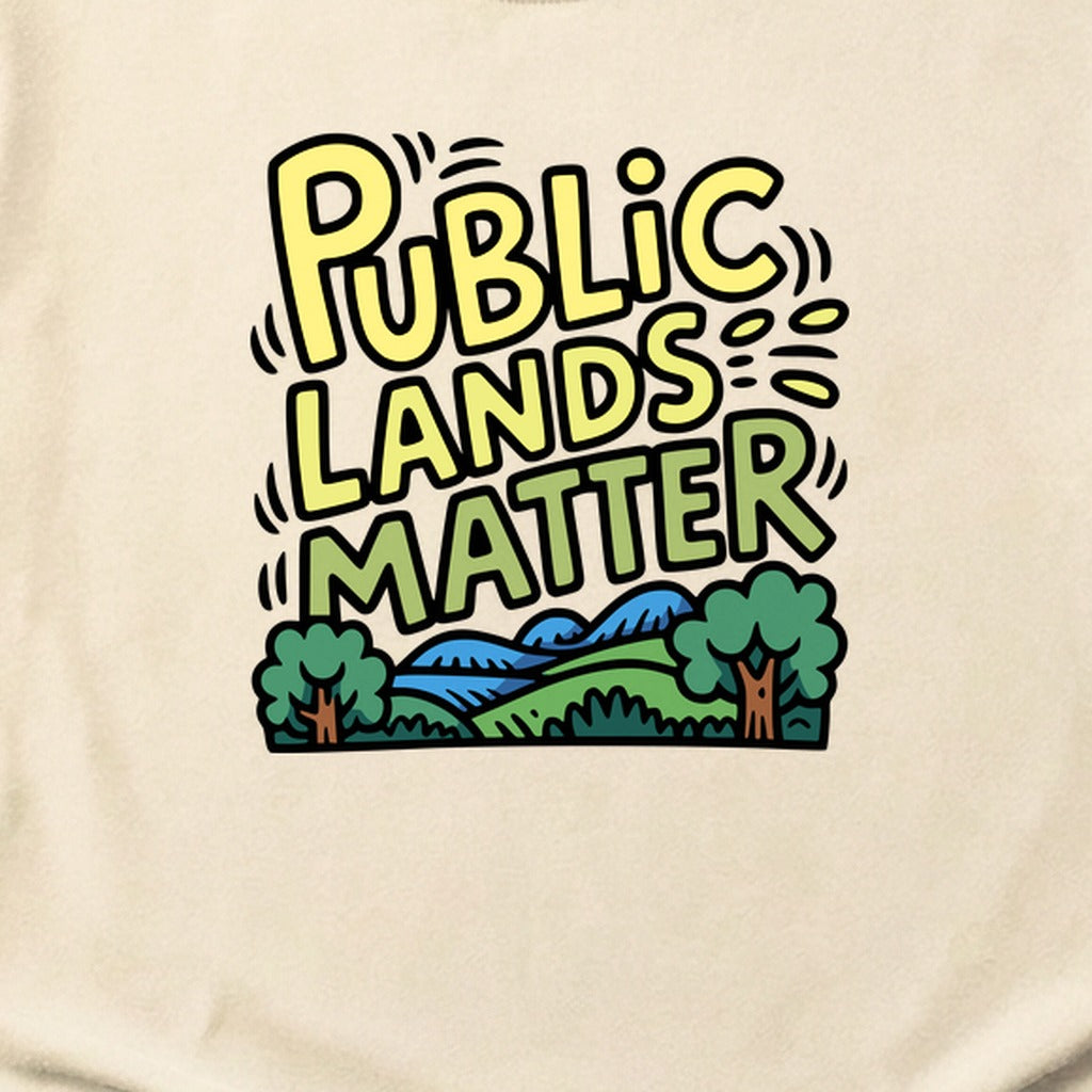 Public Lands Matter Cotton T-Shirt