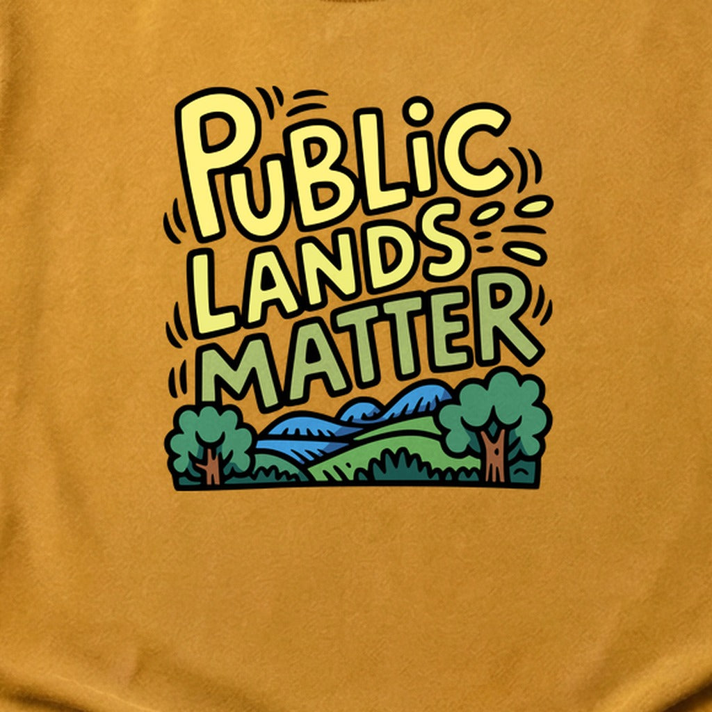 Public Lands Matter Cotton T-Shirt