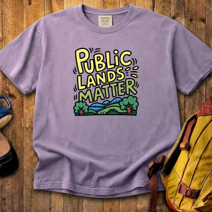 Public Lands Matter Cotton T-Shirt
