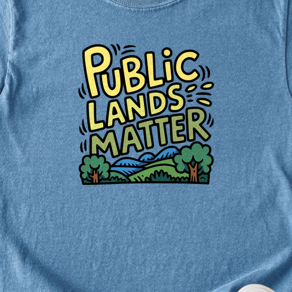 Public Lands Matter Kids Cotton T-Shirt
