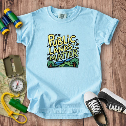 Public Lands Matter Kids Cotton T-Shirt
