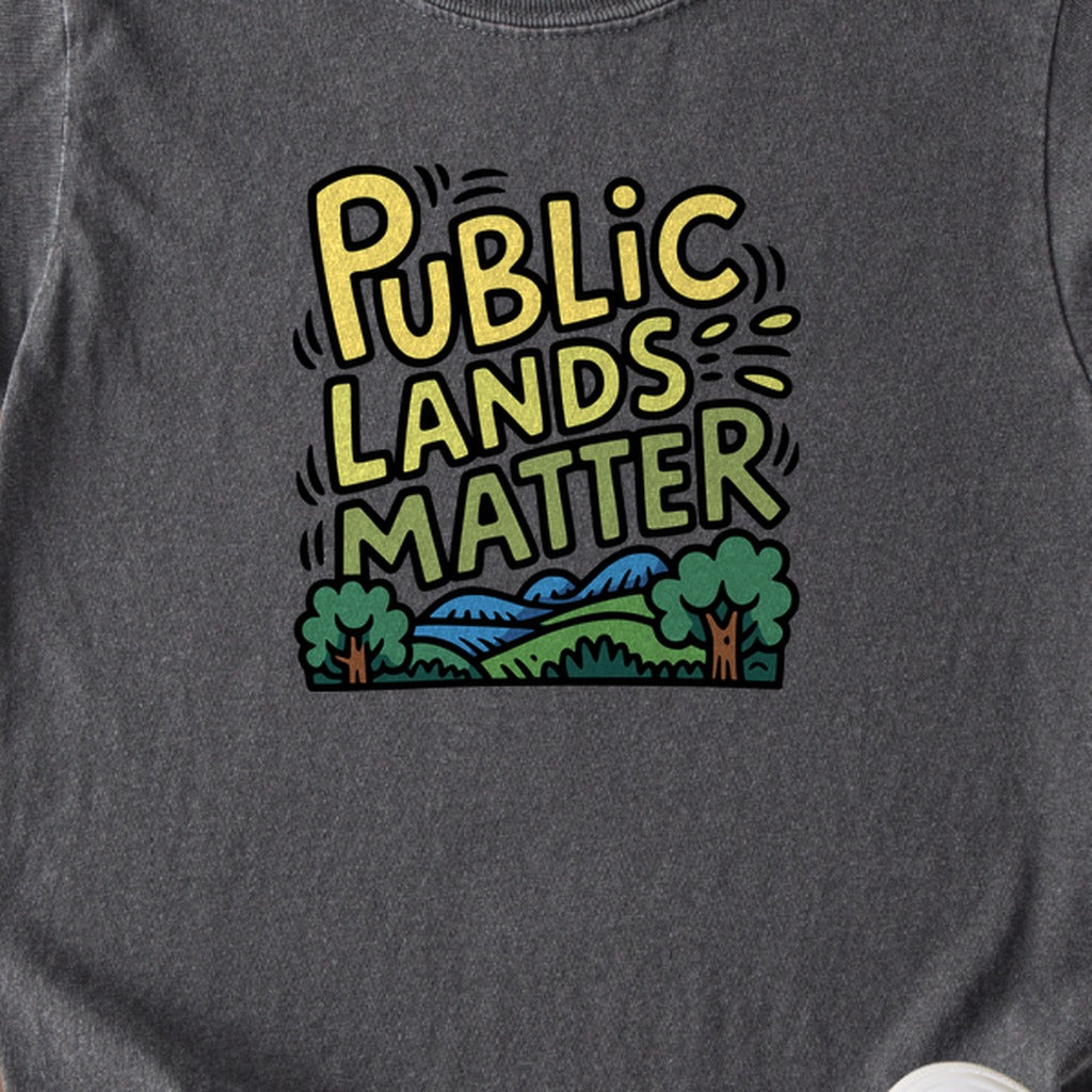 Public Lands Matter Kids Cotton T-Shirt