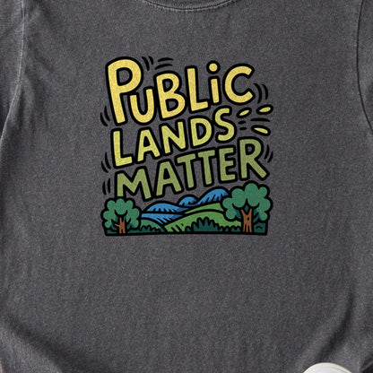 Public Lands Matter Kids Cotton T-Shirt