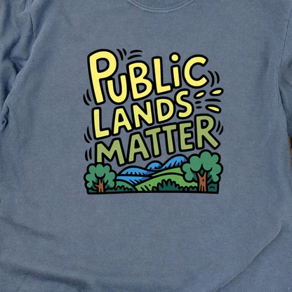 Public Lands Matter Cotton Long Sleeve