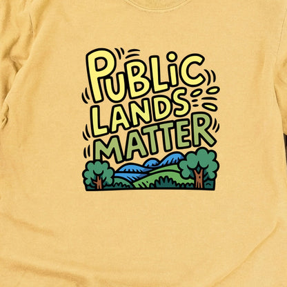 Public Lands Matter Cotton Long Sleeve