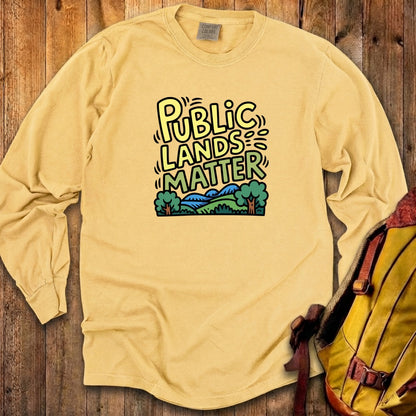 Public Lands Matter Cotton Long Sleeve