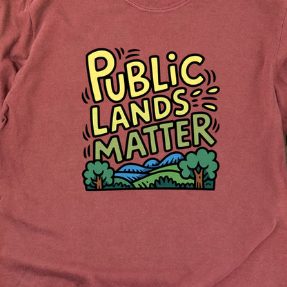 Public Lands Matter Cotton Long Sleeve