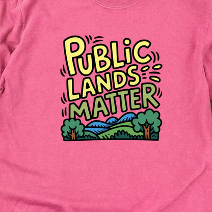 Public Lands Matter Cotton Long Sleeve