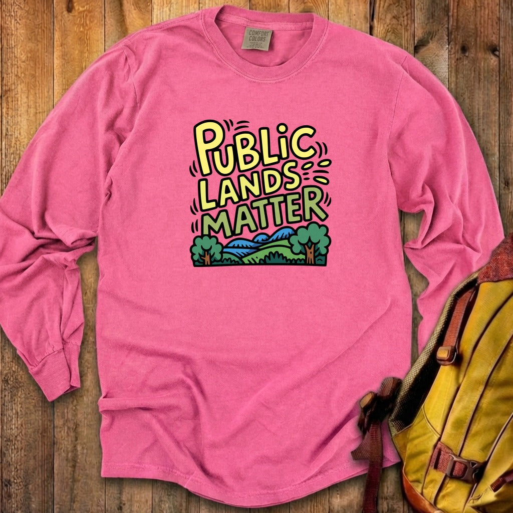 Public Lands Matter Cotton Long Sleeve