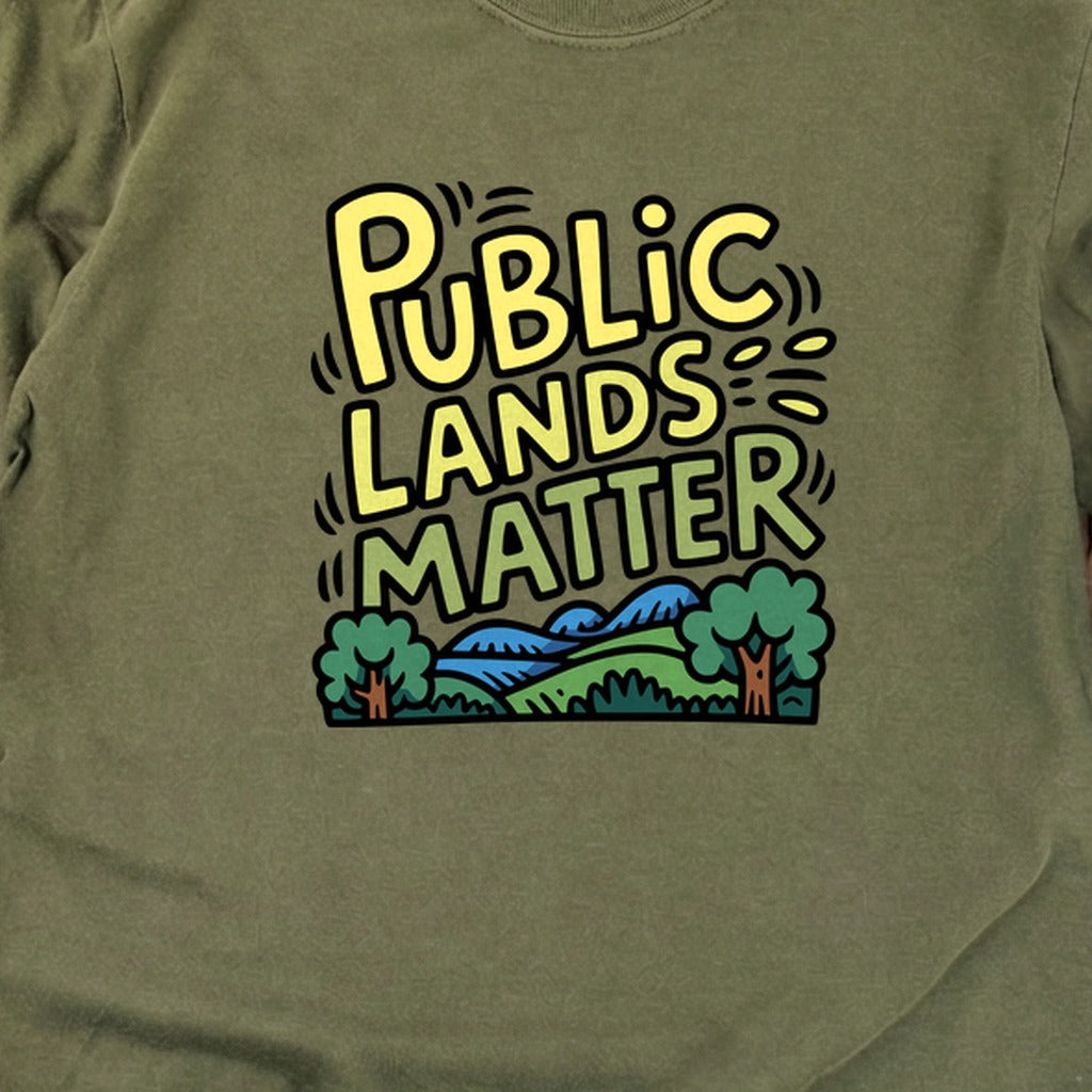 Public Lands Matter Cotton Long Sleeve
