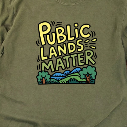 Public Lands Matter Cotton Long Sleeve
