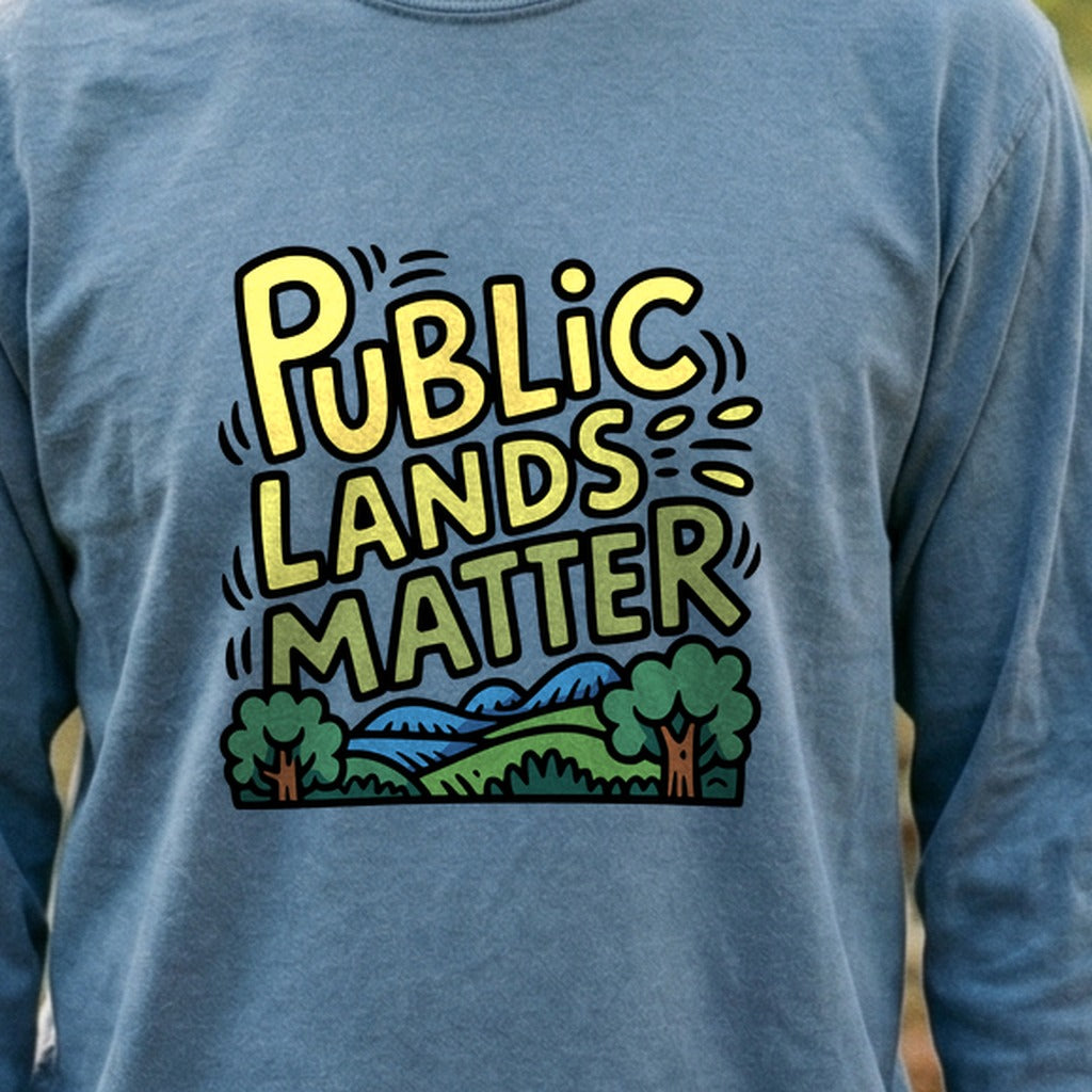 Public Lands Matter Cotton Long Sleeve