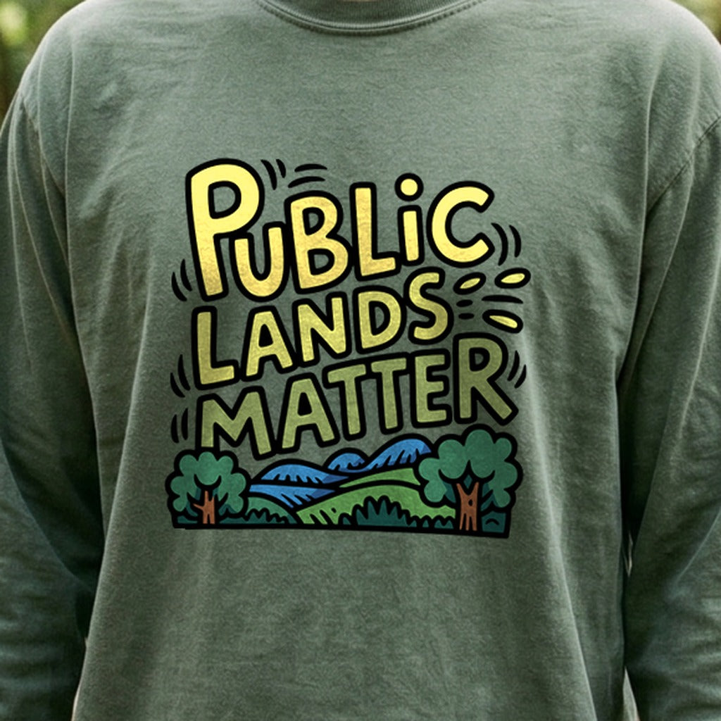 Public Lands Matter Cotton Long Sleeve