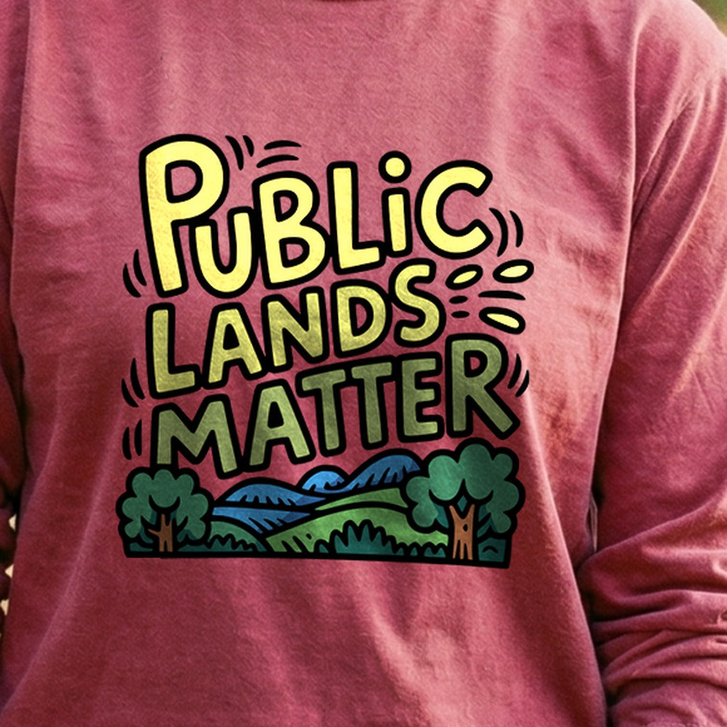 Public Lands Matter Cotton Long Sleeve