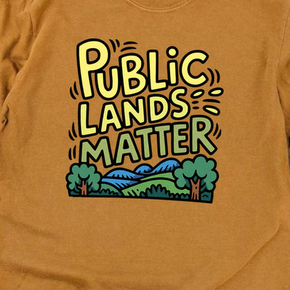 Public Lands Matter Cotton Long Sleeve