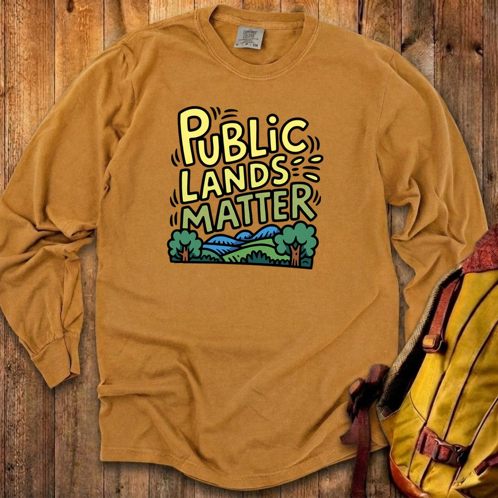 Public Lands Matter Cotton Long Sleeve
