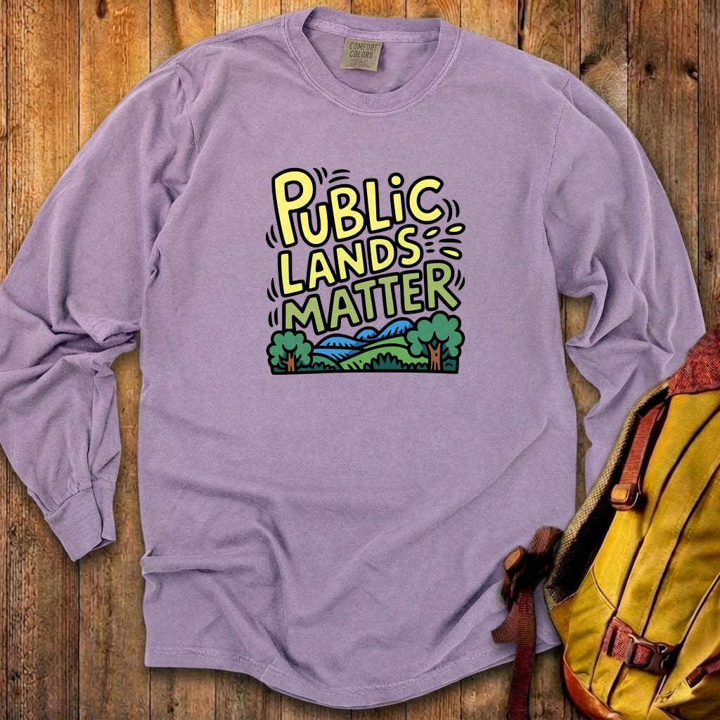 Public Lands Matter Cotton Long Sleeve