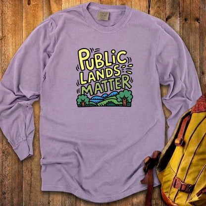 Public Lands Matter Cotton Long Sleeve