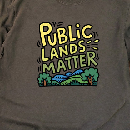 Public Lands Matter Cotton Long Sleeve