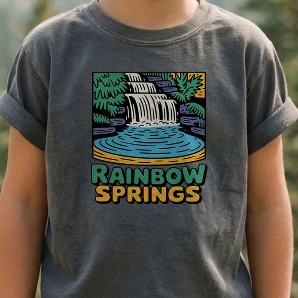 Rainbow Springs State Park Kids Cotton T-Shirt