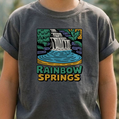 Rainbow Springs State Park Kids Cotton T-Shirt