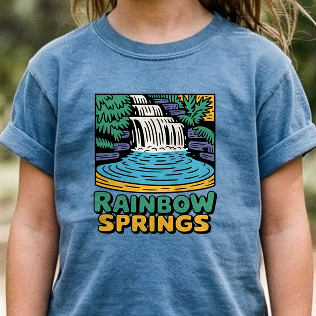 Rainbow Springs State Park Kids Cotton T-Shirt