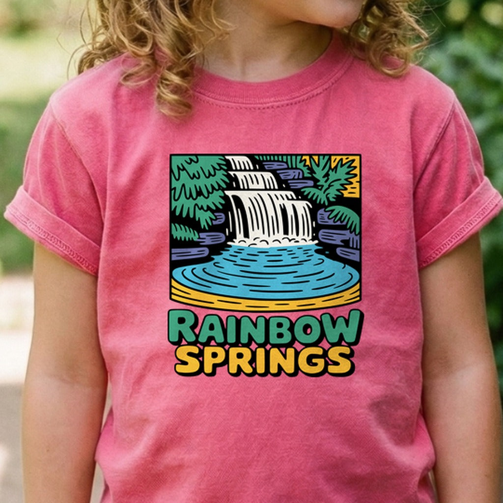 Rainbow Springs State Park Kids Cotton T-Shirt