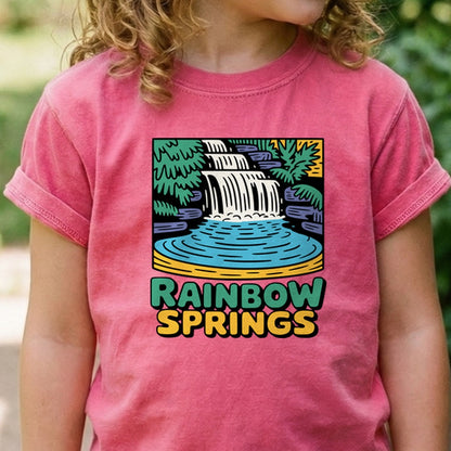 Rainbow Springs State Park Kids Cotton T-Shirt