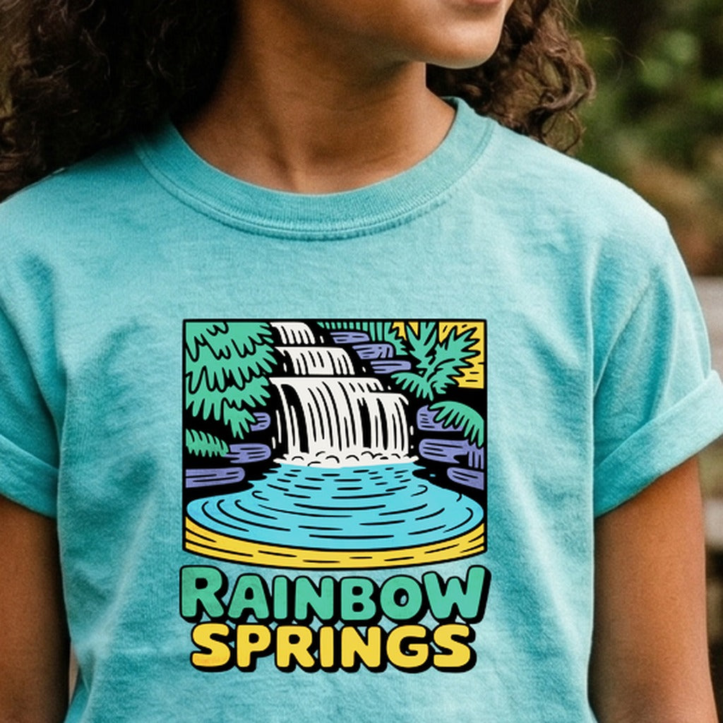 Rainbow Springs State Park Kids Cotton T-Shirt